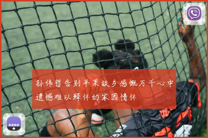 孙伟哲告别平果故乡感慨万千心中遗憾难以释怀的家园情怀